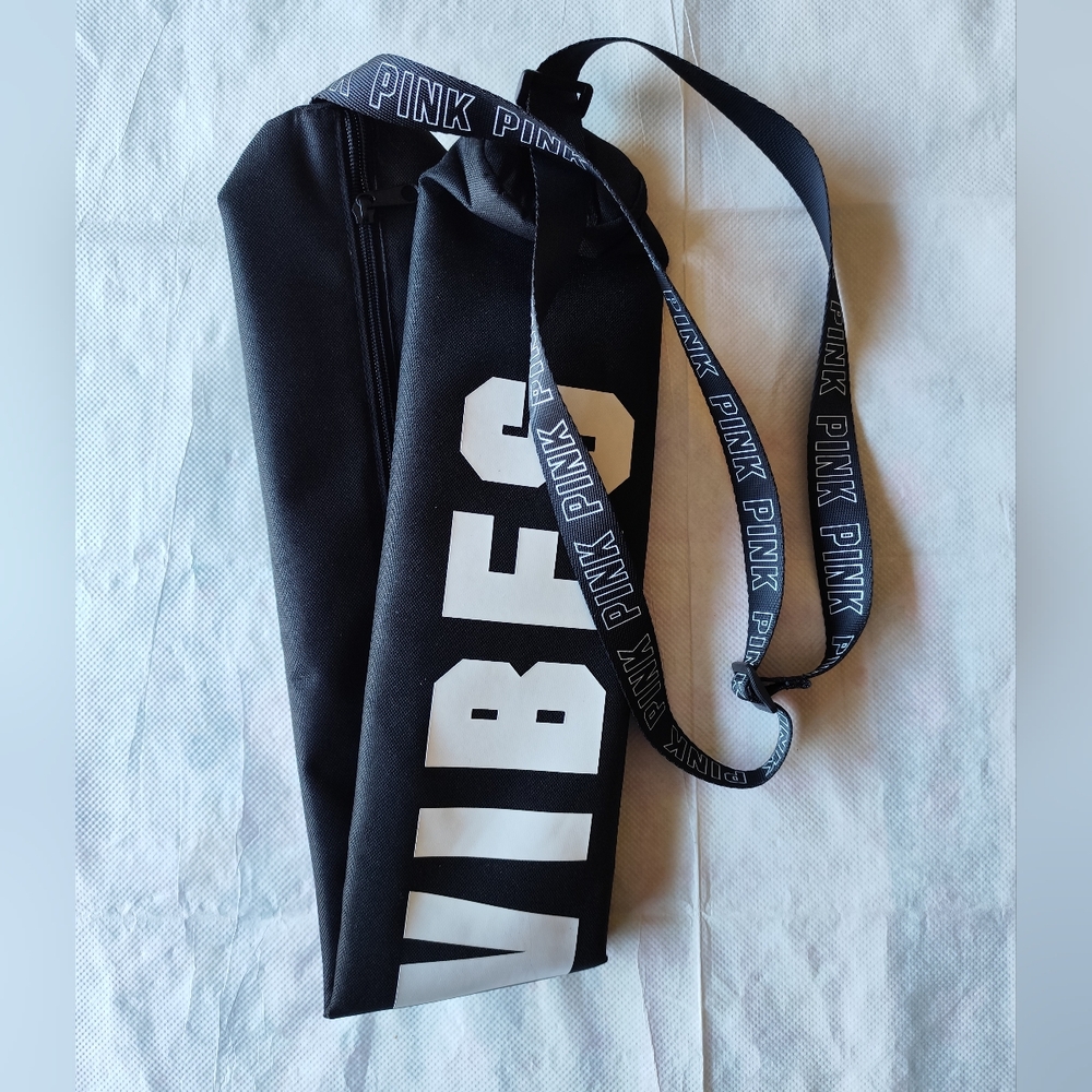 3/$25💙PINK Victoria's Secret Sling Can Cooler Insulated Bag